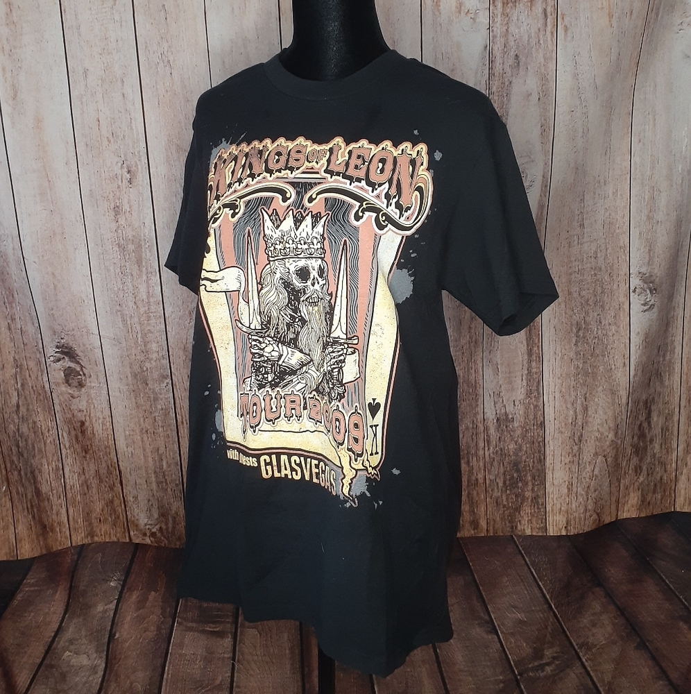 KINGS OF LEON Tour 2009 Glasvegas Shirt